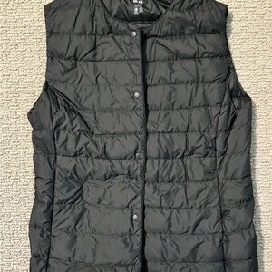 Grey Puffer Vest